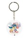 Double Sided Sonic Printed Keychain
