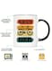 Funny Bicycle-Themed 11oz White Ceramic Coffee Mug - Novelty German Sayings, Perfect for Home &amp; Cafe Use, Ideal Birthday, Party, and Holiday Gift