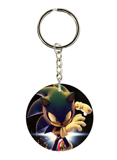 Sonic Printed Keychain