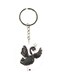 Swan Printed Keychain