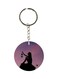 Human Figure Printed Keychain