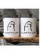 Arabic Proverb Simple Drawing Coffee Mug - Everything is in Control in Black