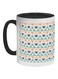 Ramadan Decoration Printed Coffee Mug White/Black/Blue 325ml