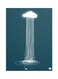 A Cloud Metal Plate Poster Blue/White