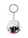 Cartoon Printed Double Sided Keychain