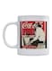 Coca Cola Printed Ceramic Mug White/Red/Beige