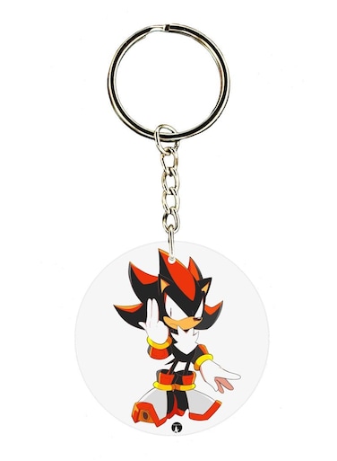 The Sonic Video Game Printed Keychain