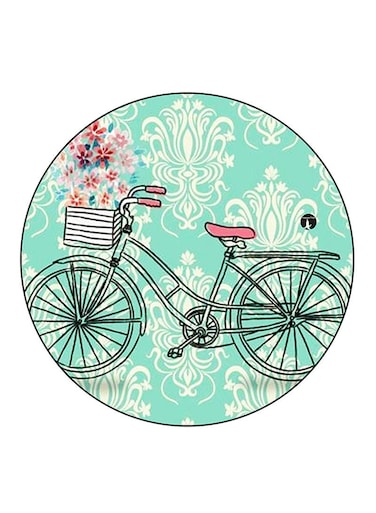 Bike Printed Fridge Magnet Multicolour