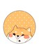 A Dog Printed Fridge Magnet Yellow/White/Brown