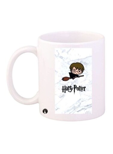 Harry Potter Printed Coffee Mug White/Brown/Black