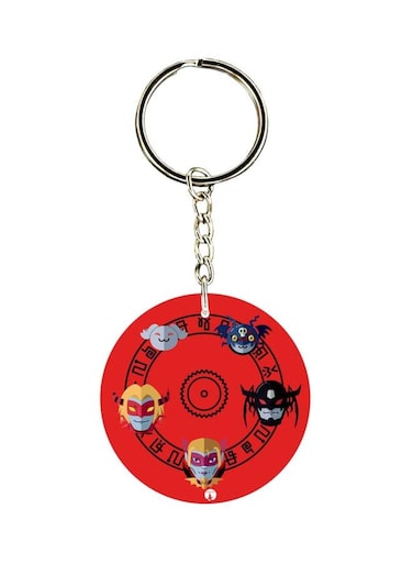 The Anime Digimon Printed Keychain