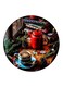 Vintage Art Printed Fridge Magnet Multicolour