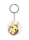 Single Sided Pikachu Cartoon Themed Keychain