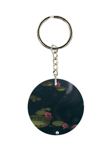 Printed Single Sided Keychain