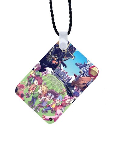 Digimon Printed Car Mirror Pendant