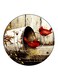 Birds Printed Fridge Magnet Multicolour