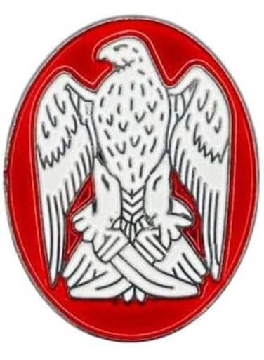 Abu Dhabi falcon emblem Matel badge for Mobile, Laptop, I pad, Backpacks, Jackets, and Collectors Walls, Doors, Cars, Trucks, Motorcycles &amp; Laptops