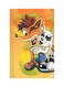 Printed Fridge Magnet Multicolour 8.5x0.4x5.5cm