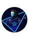 Captain America Printed Fridge Magnet Multicolour