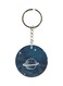 Galaxy Printed Keychain