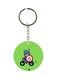 Cartoon Printed Pocket Keychain
