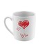 Maria Name Printed Ceramic Mug For Coffee And Tea White/Red 10x5cm