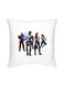 Fortnite Character Printed Decorative Cushion White/Red/Blue 16x16inch