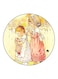 Girls Printed Fridge Magnet Light Yellow/Pink/White 5.5cm