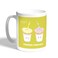 Friends Forever Printed Coffee Mug, White 11 Ounce
