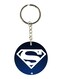 Superman Double Side Printed Keychain