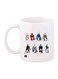 Assassin's Creed Video Game Character Printed Mug White/Blue/Red Standard Size