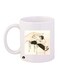 Boy Printed Mug White/Beige/Black