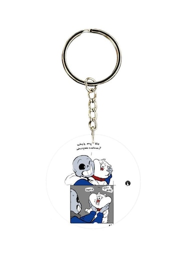 Double Side Printed Keychain