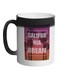 California Dream Printed Colour Changing Coffee Mug Black 11ounce