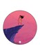Girl Printed Fridge Magnet Multicolour 5.5 x 5.5cm