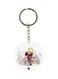 Anime Hunter x Hunter Printed Keychain Yellow/Red/White