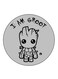 Groot Printed Fridge Magnet Multicolour