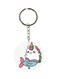 Cartoon Animal Printed Keychain