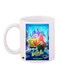 SpongeBob SquarePants Printed Coffee Mug White/Blue/Yellow 11ounce