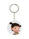 Doll Printed Key Chain