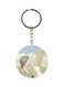 Cartoon Themed Single Sided Keychain
