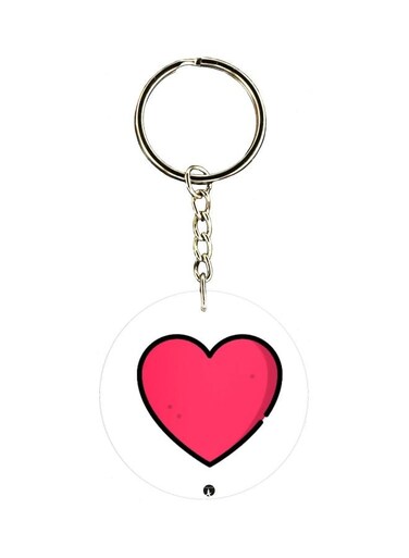 Cartoon Themed Single Sided Keychain