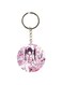 Cartoon Girl Printed Keychain