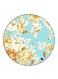 Flowers Printed Fridge Magnet Multicolour