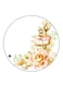 Flowers Printed Fridge Magnet Multicolour
