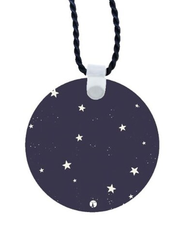 Stars Printed Car Mirror Pendant