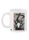 Anime Girl Themed Coffee Mug White/Grey/Black 11ounce