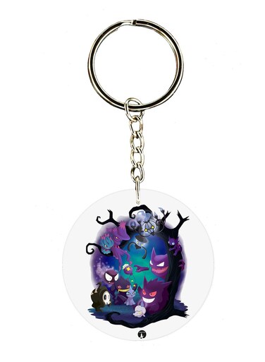 Pokemon Double Side Printed Keychain