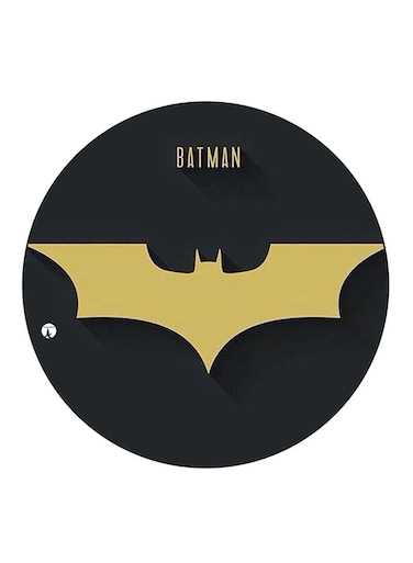 Batman Printed Fridge Magnet Round Multicolour