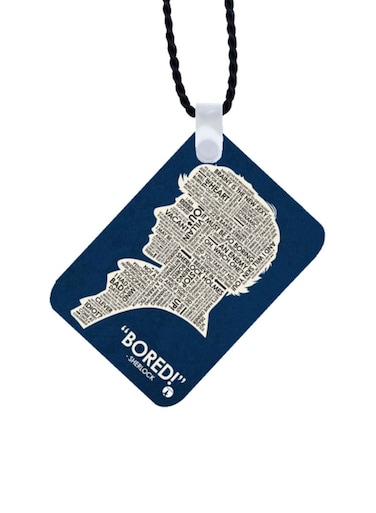 TV Show Sherlock Printed Car Mirror Pendant